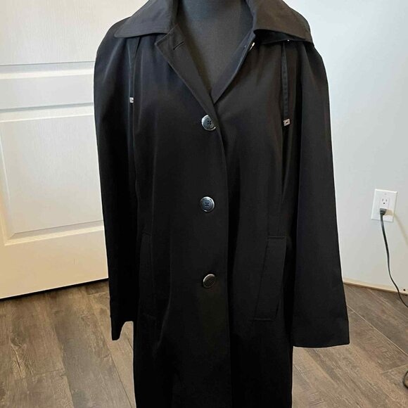 London Fog Women's Trench Coat Jacket size Large - Picture 4 of 8
